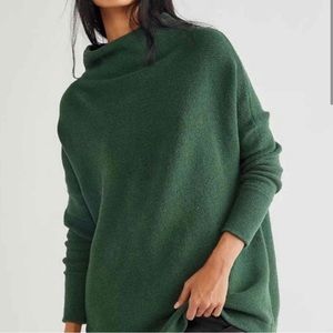 Free People Ottoman Tunic, Alpine Green, medium